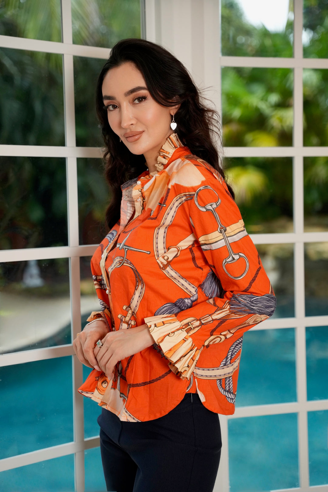 Paris Shirt Kentucky Saffron