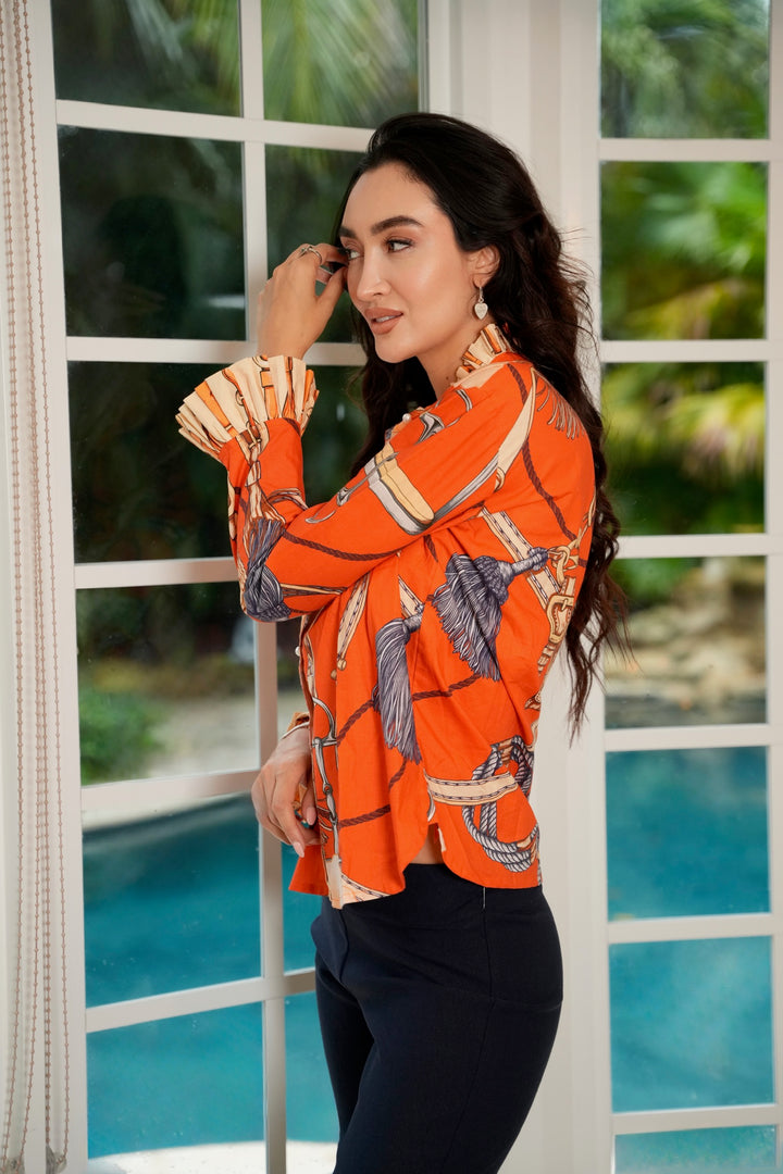 Paris Shirt Kentucky Saffron