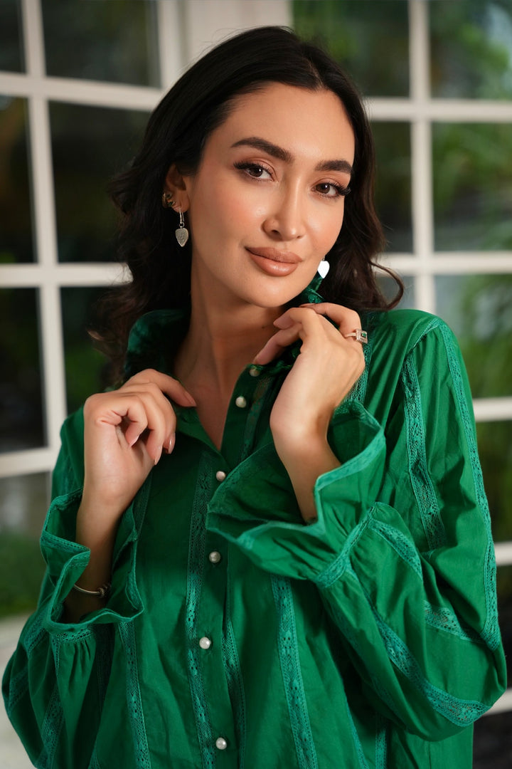 Singapore Shirt Emerald