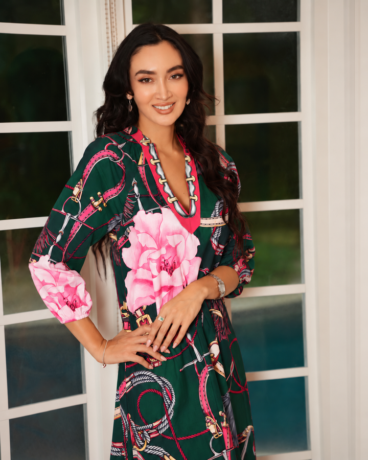 St. Tropez Dress Kentucky Pine