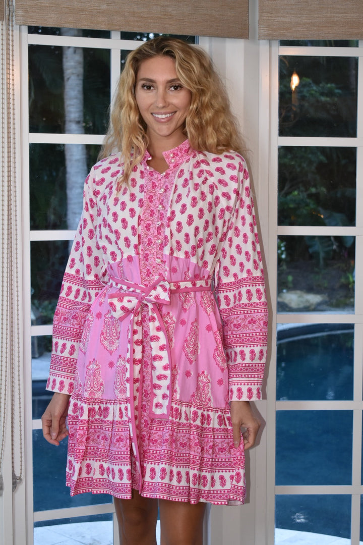 Zoe Dress Bubble Yum Pink