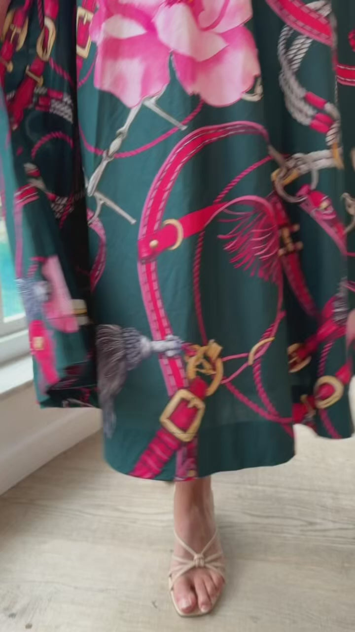 Video of the Desert Dress in Kentucky Pine print