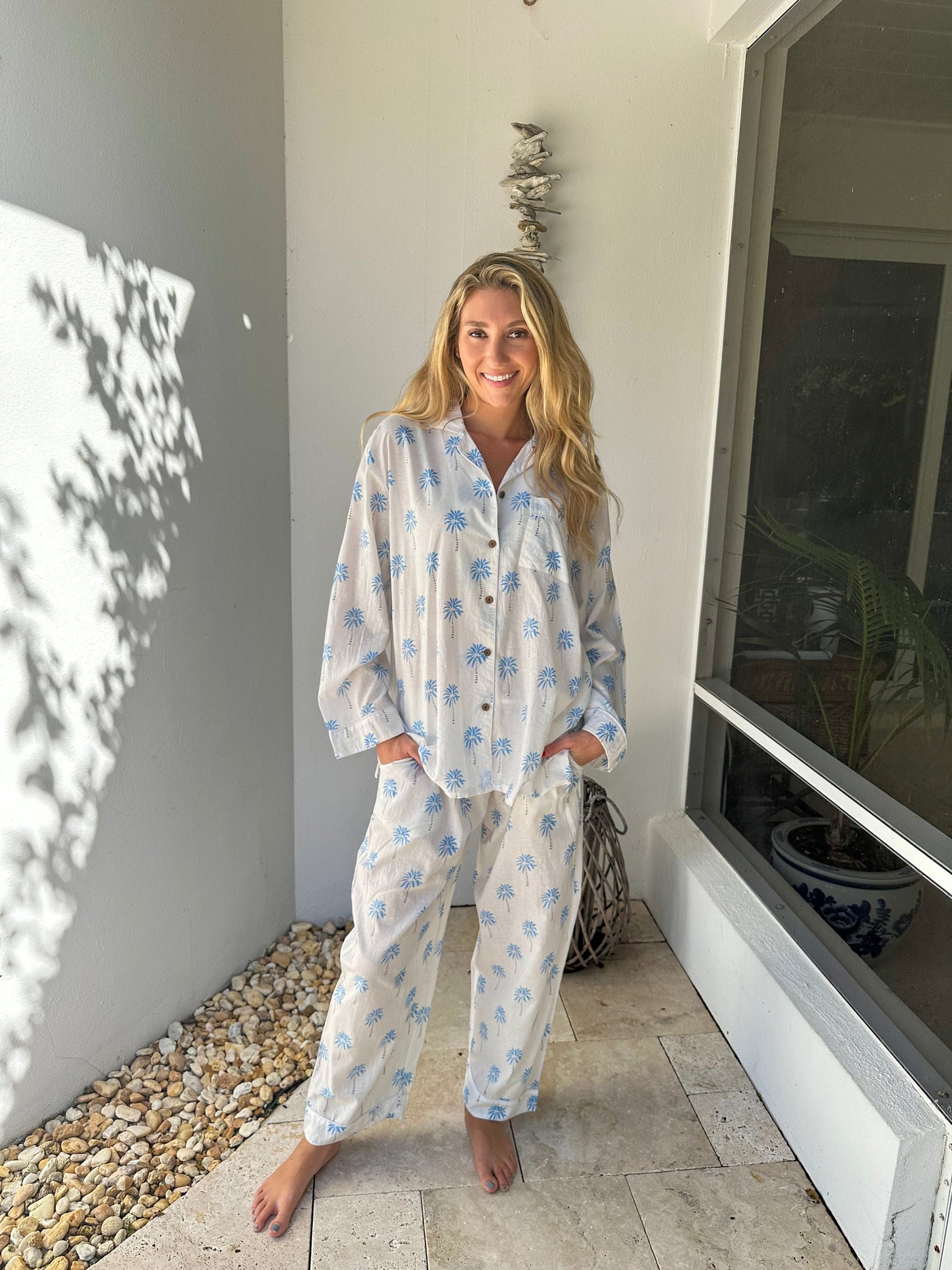 Pajamas Seas Turquoise