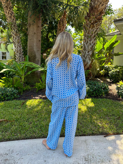 Pajamas Seas Turquoise